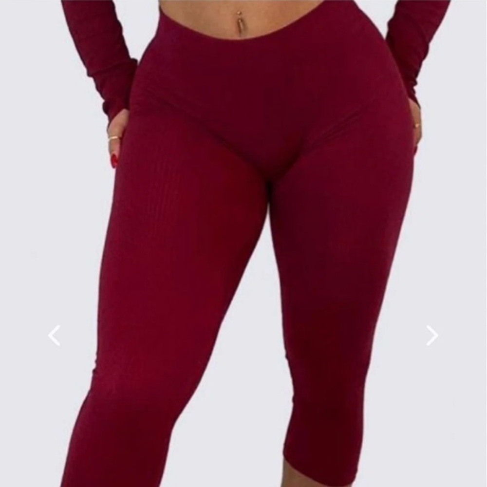 Workouts by Katya Ribbed Leggings